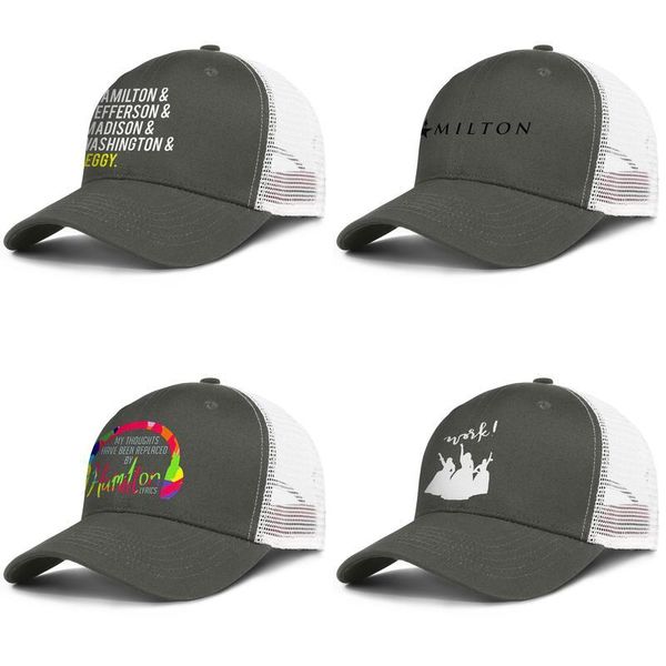 hamilton thing for men and women adjustable trucker meshcap designer vintage cute trendy baseballhats, Blue;gray
hamilton thing for men and women adjustable trucker meshcap designer vintage cute trendy baseballhats, Blue;gray