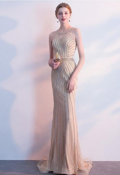 new high fashion champagne long evening dresses fishtail ball party dresses mermaid prom gowns plus size gowns, Black;red
new high fashion champagne long evening dresses fishtail ball party dresses mermaid prom gowns plus size gowns, Black;red