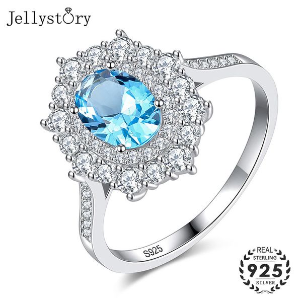 jellystory oval created blue sapphire ring 925 sterling silver rings for women weddings engagement anniversary gemstones jewelry, Golden;silver
jellystory oval created blue sapphire ring 925 sterling silver rings for women weddings engagement anniversary gemstones jewelry, Golden;silver