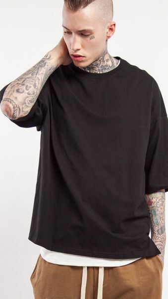 men tshirt new arrival lround-neck solid colors mens t-shirts five-point-sleeves 10 colors oversize, White;black
men tshirt new arrival lround-neck solid colors mens t-shirts five-point-sleeves 10 colors oversize, White;black