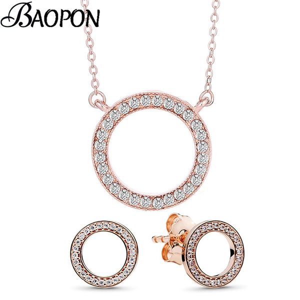 baopon jewelry sets for women round cubic zircon brand necklace/earrings jewelry sets lover valentine gift, Silver
baopon jewelry sets for women round cubic zircon brand necklace/earrings jewelry sets lover valentine gift, Silver