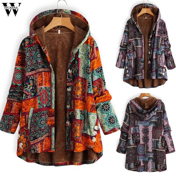 womail womens coats plus size women winter warm vintage floral printed thicker button coat outwear coat women abrigo 2019 s-5xl, Black
womail womens coats plus size women winter warm vintage floral printed thicker button coat outwear coat women abrigo 2019 s-5xl, Black
