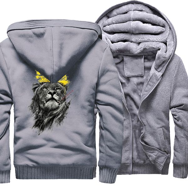 king of lion print hoodies men 2017 new arrival sweatshirt for male brand clothing thick hoody hipster fashion sweatshirts men, Black
king of lion print hoodies men 2017 new arrival sweatshirt for male brand clothing thick hoody hipster fashion sweatshirts men, Black