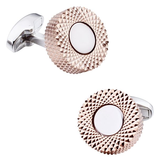 hawson craved metal cuff links round shape rose gold color cufflinks for dress shirt gift, Silver;golden
hawson craved metal cuff links round shape rose gold color cufflinks for dress shirt gift, Silver;golden