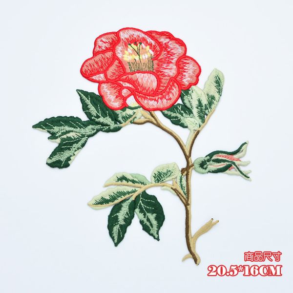 gugutree embroidery big flower patch animal patches badges applique patches for clothing dx-63, Black
gugutree embroidery big flower patch animal patches badges applique patches for clothing dx-63, Black