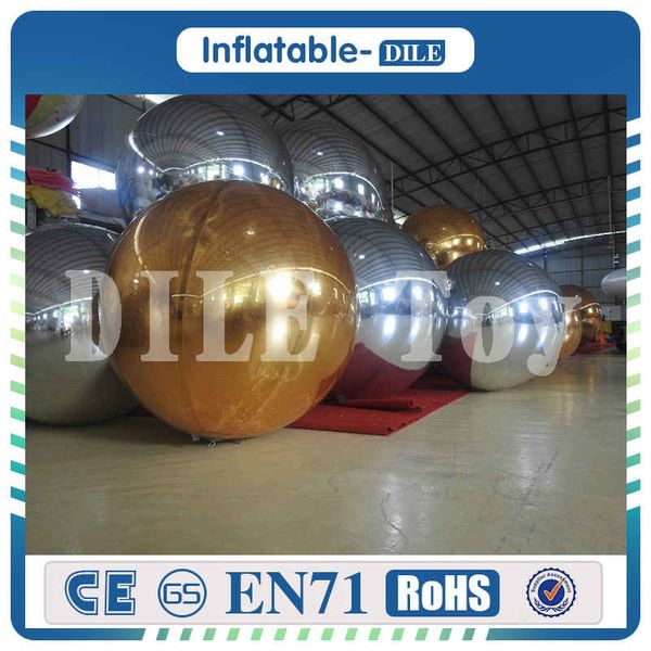 10 pcs 1m diameter brightness shine sphere inflatable mirror ball reflective balloon with customized size home garden ornament decoration
10 pcs 1m diameter brightness shine sphere inflatable mirror ball reflective balloon with customized size home garden ornament decoration