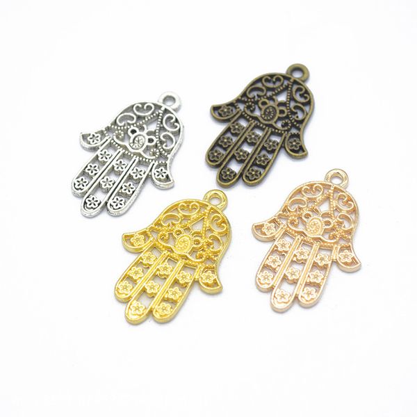 30pcs 6 colors 30*20mm hand of fatima pendant charms diy handmade antique silver tibetan finding jewelry accessories, Bronze;silver
30pcs 6 colors 30*20mm hand of fatima pendant charms diy handmade antique silver tibetan finding jewelry accessories, Bronze;silver