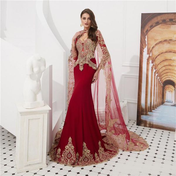 retro luxury prom dresses long sleeve with shawl small turtleneck gold lace tail evening gown special occasion dresses, Black
retro luxury prom dresses long sleeve with shawl small turtleneck gold lace tail evening gown special occasion dresses, Black