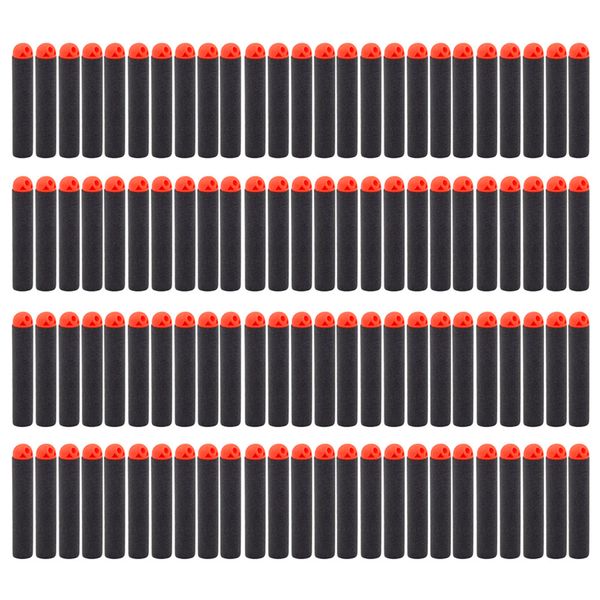 100pcs for nerf bullets soft hollow hole head 7.2cm refill darts toy gun bullets for nerf series blasters with 3 holes
100pcs for nerf bullets soft hollow hole head 7.2cm refill darts toy gun bullets for nerf series blasters with 3 holes