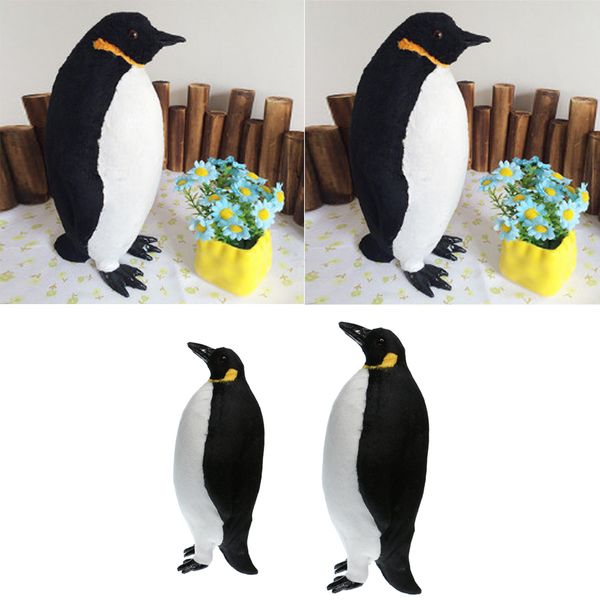 2 pieces artificial feathered penguin figurine animal statue for indoor & outdoor decor - s & m
2 pieces artificial feathered penguin figurine animal statue for indoor & outdoor decor - s & m