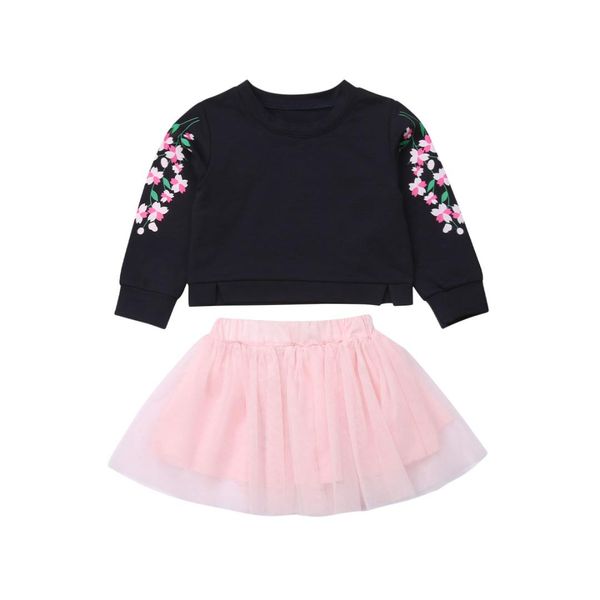 new fashion toddler baby kids girls clothes floral long sleeve pink skirt autumn outfits clothes, White
new fashion toddler baby kids girls clothes floral long sleeve pink skirt autumn outfits clothes, White