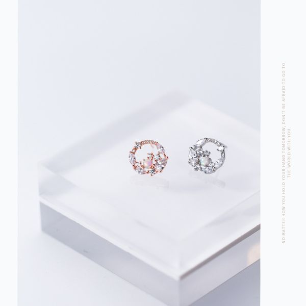 korean fashion opal wreath circular earrings 925 silver jewelry petal earrings for women wedding engagement accessories, Golden;silver
korean fashion opal wreath circular earrings 925 silver jewelry petal earrings for women wedding engagement accessories, Golden;silver
