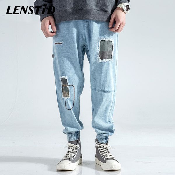 2020 hip hop men vintage washed jogger jeans streetwear distressed beggar patchs harajuku blue denim pant baggy trousers, Black
2020 hip hop men vintage washed jogger jeans streetwear distressed beggar patchs harajuku blue denim pant baggy trousers, Black