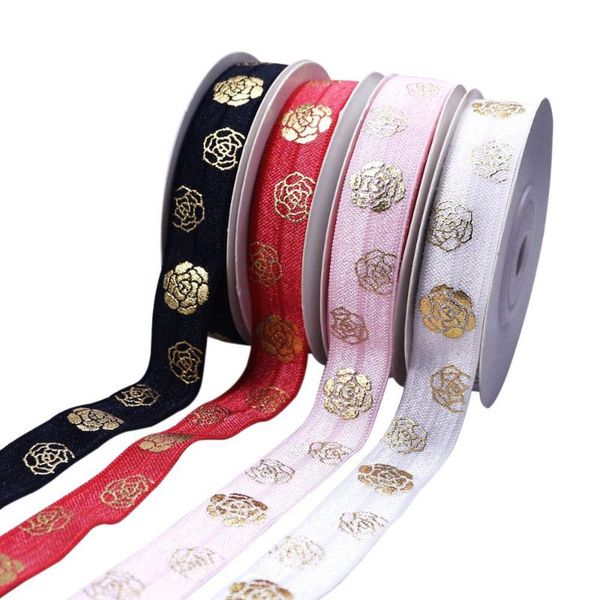 5/8" gold foil rose foe elastic fold over elastic for valentine design welcome custom printed, Slivery;white
5/8" gold foil rose foe elastic fold over elastic for valentine design welcome custom printed, Slivery;white
