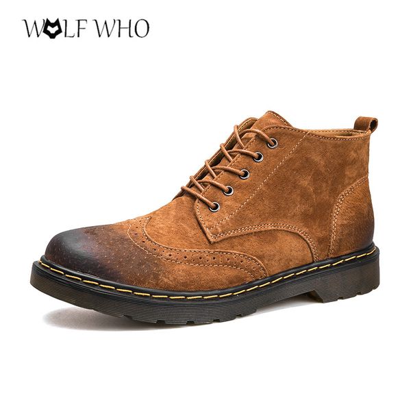 men leather boots soft pigskin ankle boots men high fashion work male casual comfortable safety botas hombre, Black
men leather boots soft pigskin ankle boots men high fashion work male casual comfortable safety botas hombre, Black