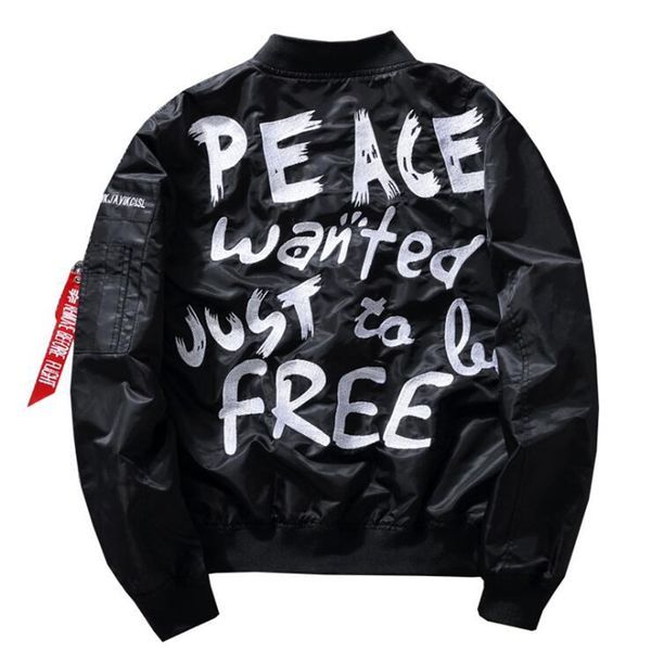 2019 new japanese style brand harajuku style baseball uniform jacket male youth thin section ma-1 pilot embroidery jacket lovers, Black;brown
2019 new japanese style brand harajuku style baseball uniform jacket male youth thin section ma-1 pilot embroidery jacket lovers, Black;brown