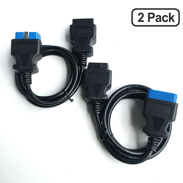 2pack 16pin obd 2 connector 16 pin obd2 extension cable obdii auto diagnostic cable connector adapter
2pack 16pin obd 2 connector 16 pin obd2 extension cable obdii auto diagnostic cable connector adapter