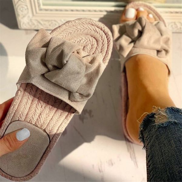 puimentiua women slippers bow summer sandals indoor outdoor linen -flops beach women shoes female flat sandals drop shipping, Black
puimentiua women slippers bow summer sandals indoor outdoor linen -flops beach women shoes female flat sandals drop shipping, Black