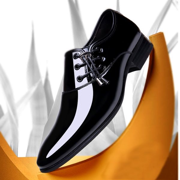2019 oxford dress shoes men patent leather men dress leather business wedding mens shoes casual zapatos de hombre hv-033, Black
2019 oxford dress shoes men patent leather men dress leather business wedding mens shoes casual zapatos de hombre hv-033, Black