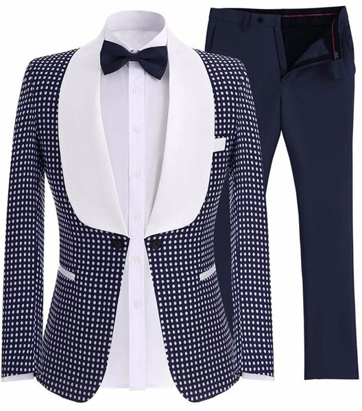 custom made men suits shawl lapel groom tuxedos pattern men wedding groomsmen ( jacket+pants+tie ) e127, White;black
custom made men suits shawl lapel groom tuxedos pattern men wedding groomsmen ( jacket+pants+tie ) e127, White;black