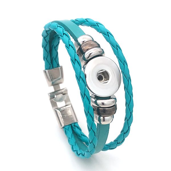 luwellever candy colors 191 real genuine leather retro fashion bracelet 18mm snap button bangle charm jewelry for women gift, Black
luwellever candy colors 191 real genuine leather retro fashion bracelet 18mm snap button bangle charm jewelry for women gift, Black