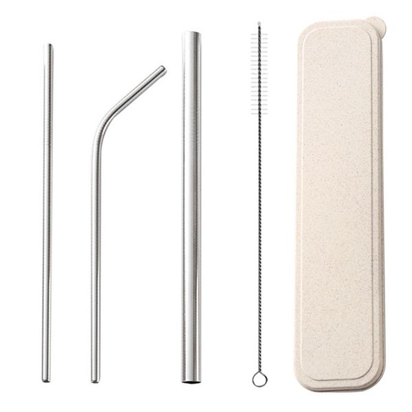 cup straws 3+1 set colored metal straws eco 304 stainless steel straws drinking plastic box packing
cup straws 3+1 set colored metal straws eco 304 stainless steel straws drinking plastic box packing