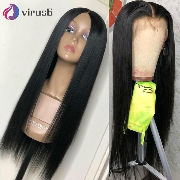 360 lace frontal wigs pre plucked with baby hair glueless brazilian lace wigs bleached knots lace frontal wigs, Black
360 lace frontal wigs pre plucked with baby hair glueless brazilian lace wigs bleached knots lace frontal wigs, Black