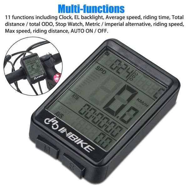 inbike waterproof digital wireless cycling bike bicycles computer odometer speedometer
inbike waterproof digital wireless cycling bike bicycles computer odometer speedometer