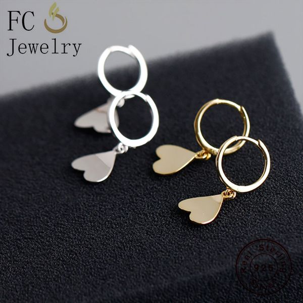 fc jewelry 925 silver small circle gold color clover heart accesorios hoop earring for women brinco girl wedding ear ring 2020, Golden;silver
fc jewelry 925 silver small circle gold color clover heart accesorios hoop earring for women brinco girl wedding ear ring 2020, Golden;silver