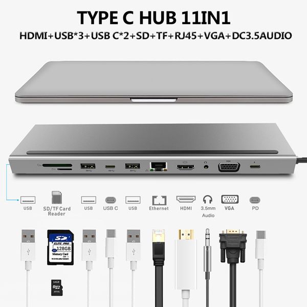 usb-концентратор с 11 в 1 тип c к hdmi и vga по rj45 мульти порты usb 3.0 тип c разветвитель для macbook чехол хуавей заказать ноутбук usb-к
usb-концентратор с 11 в 1 тип c к hdmi и vga по rj45 мульти порты usb 3.0 тип c разветвитель для macbook чехол хуавей заказать ноутбук usb-к
