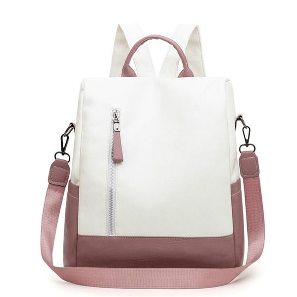 acelure new college style backpack soft pu leather bookpack for teenage girls fashion contrast ladies school bags
acelure new college style backpack soft pu leather bookpack for teenage girls fashion contrast ladies school bags