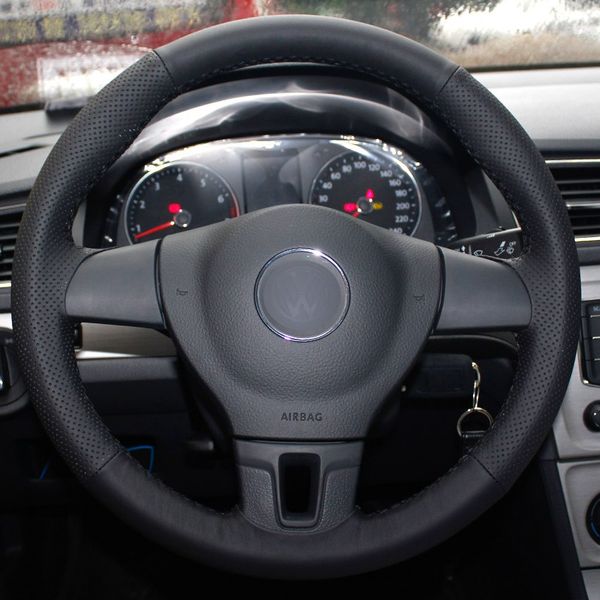 black natural leather car steering wheel cover for volkswagen vw tiguan lavida passat b7 jetta mk6
black natural leather car steering wheel cover for volkswagen vw tiguan lavida passat b7 jetta mk6