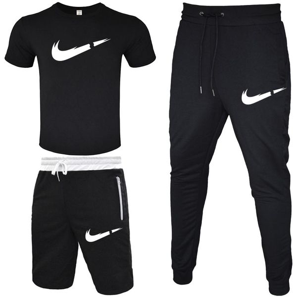 2020 balmain summer men tracksuit designer t-shirt+short pant+long pant 3 piece sets solid color outfit suits tracksuits, Gray
2020 balmain summer men tracksuit designer t-shirt+short pant+long pant 3 piece sets solid color outfit suits tracksuits, Gray