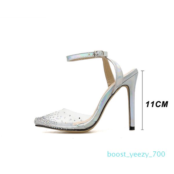 fashion rhinestone pvc transparent shoes stilettos high heels sandals women pointed toe party silver party wedding shoes b70, Black
fashion rhinestone pvc transparent shoes stilettos high heels sandals women pointed toe party silver party wedding shoes b70, Black