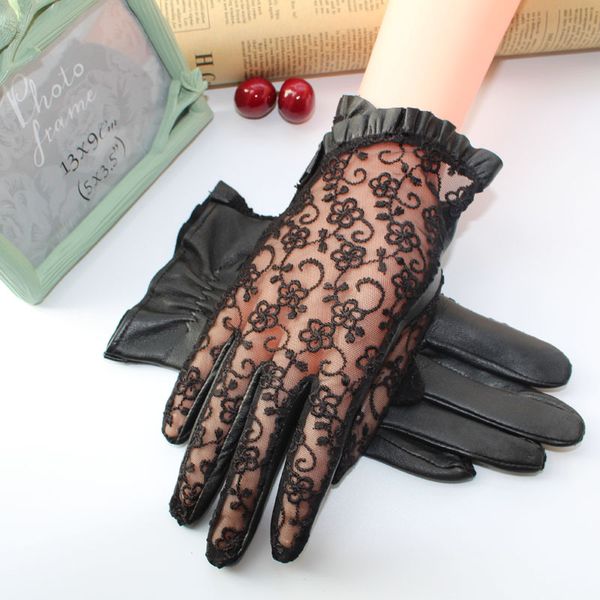 women summer uv-proof driving dance costume lace leather gloves mesh fishnet gloves cute patchwork mittens guantes high quality, Blue;gray
women summer uv-proof driving dance costume lace leather gloves mesh fishnet gloves cute patchwork mittens guantes high quality, Blue;gray