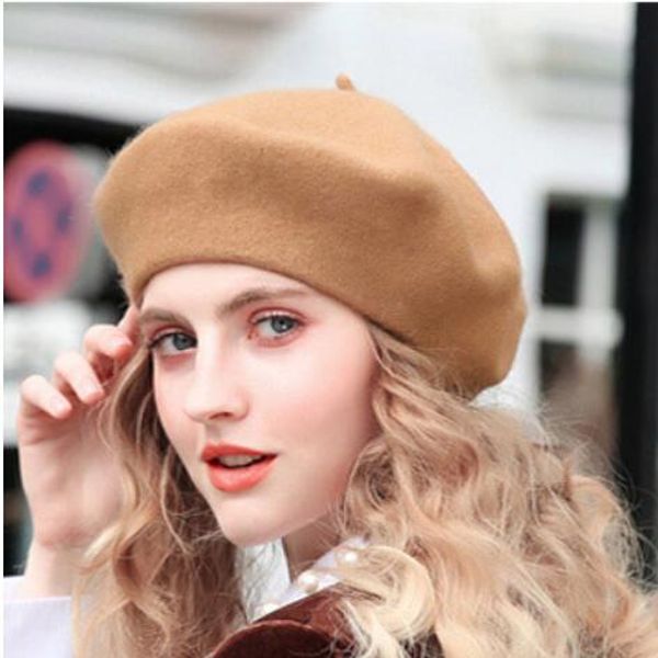 winter wool beret hats women fashion french artist girls solid color wool autumn winter hats for women flat cap felt berets xl, Blue;gray
winter wool beret hats women fashion french artist girls solid color wool autumn winter hats for women flat cap felt berets xl, Blue;gray