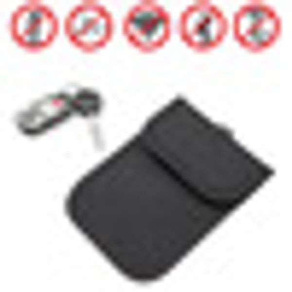 defender pouch key 13.5*9cm faraday black bag security system mini rfid portable anti-theft prevention
defender pouch key 13.5*9cm faraday black bag security system mini rfid portable anti-theft prevention