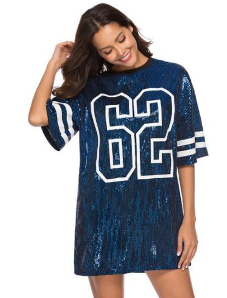 sequins number print women summer designer tshirts dresses crew neck short sleeve loose female clothing fashion hip hop style casual apparel, Black;gray
sequins number print women summer designer tshirts dresses crew neck short sleeve loose female clothing fashion hip hop style casual apparel, Black;gray