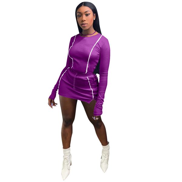 spring women two piece dress fashion slim long sleeve two piece dress new womens two piece sets, White
spring women two piece dress fashion slim long sleeve two piece dress new womens two piece sets, White