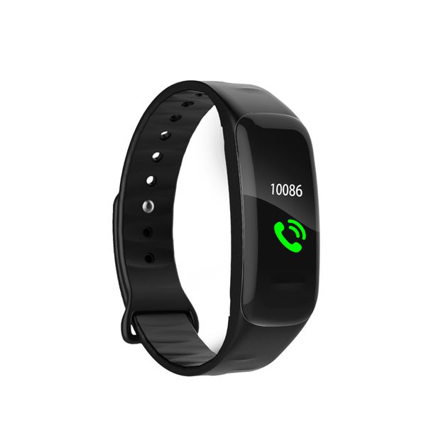 c1s color screen smart healthy care bracelet heart rate and ing watch bt step movement band fitness