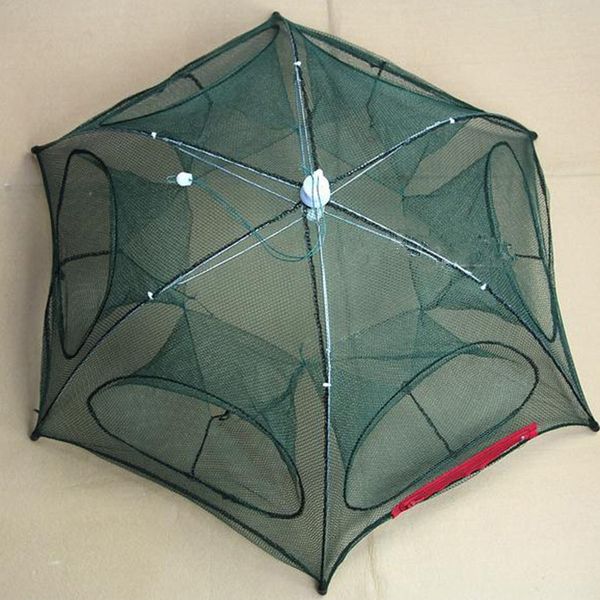 folded portable hexagon 6 hole automatic fishing shrimp fishing net fish shrimp minnow bait mesh fish cage 
folded portable hexagon 6 hole automatic fishing shrimp fishing net fish shrimp minnow bait mesh fish cage