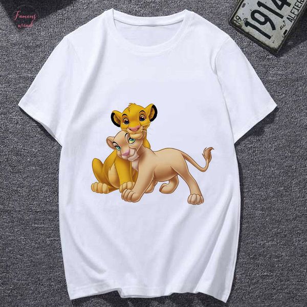 lion king cartoon t shirt women 2020 new summer t shirt casual harajuku graphic tshirt female cute tee clothing, White
lion king cartoon t shirt women 2020 new summer t shirt casual harajuku graphic tshirt female cute tee clothing, White