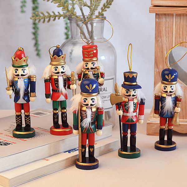 new year decor kids doll 1pcs 12cm wooden nutcracker soldier merry christmas decoration pendants ornaments for xmas tree decor
new year decor kids doll 1pcs 12cm wooden nutcracker soldier merry christmas decoration pendants ornaments for xmas tree decor