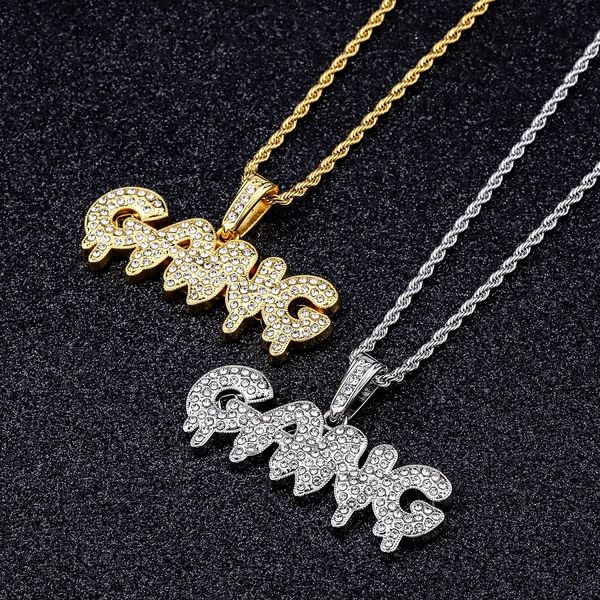 лучший друг ожерелье мода хип-хоп ювелирных изделий iced out письма gang подвеска дизайн австрийских кристаллов золота нержавеющей стали сер, Silver
лучший друг ожерелье мода хип-хоп ювелирных изделий iced out письма gang подвеска дизайн австрийских кристаллов золота нержавеющей стали сер, Silver