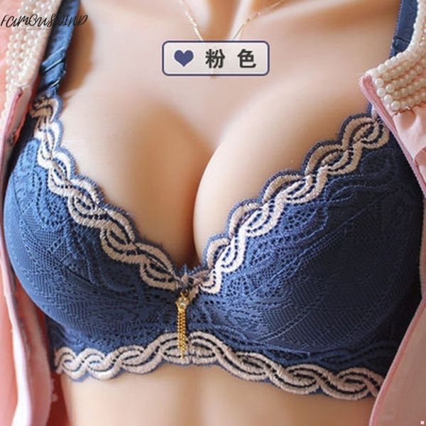 lingerie fashion cup beauty push up bras lace back closure bralette thick bra for women push up brassiere, Red;black
lingerie fashion cup beauty push up bras lace back closure bralette thick bra for women push up brassiere, Red;black