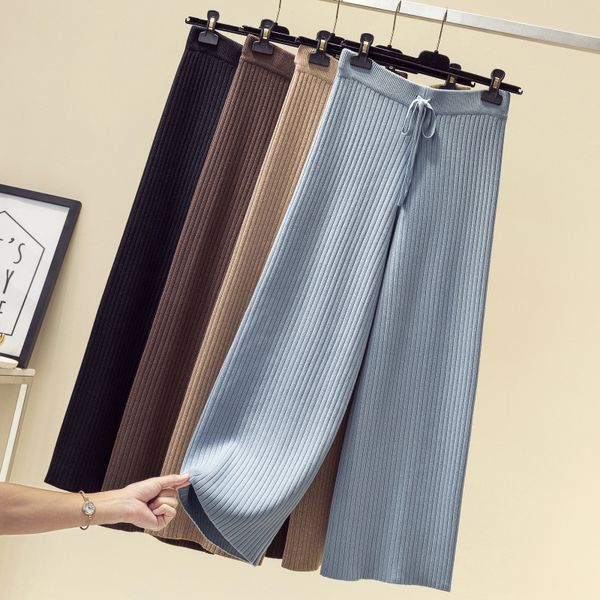 women's pants & capris loose high-waist women 's 2021 korean style winter casual thick core-spun yarn striped wide leg female, Black;white
women's pants & capris loose high-waist women 's 2021 korean style winter casual thick core-spun yarn striped wide leg female, Black;white