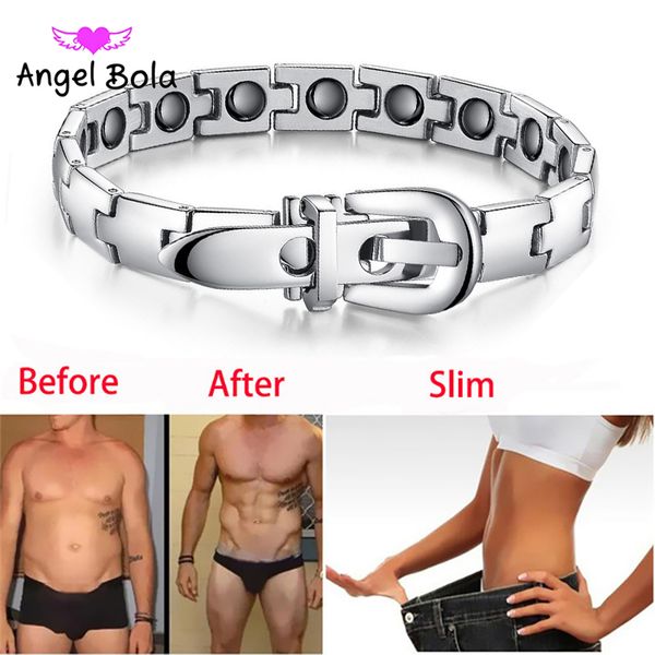 women weight loss magnetic bio energy men single row health magnetic silver tourmaline bracelet bangle jewelry slimming product, Golden;silver
women weight loss magnetic bio energy men single row health magnetic silver tourmaline bracelet bangle jewelry slimming product, Golden;silver