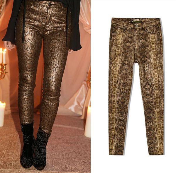 gold snake skin pu leather pants women skinny high waist denim pants streetwear punk rock stretch pencil r2232, Blue
gold snake skin pu leather pants women skinny high waist denim pants streetwear punk rock stretch pencil r2232, Blue