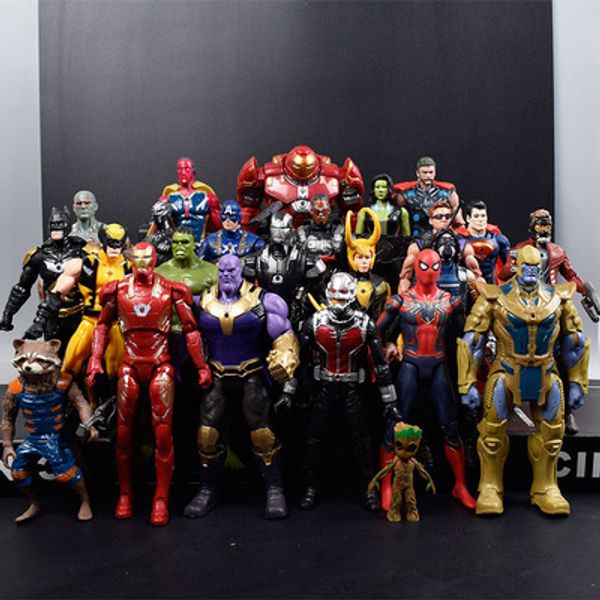 avengers infinity war action figures toys iron man captain america hulk thor thanos spiderman loki black panther hulkbuster y190604
avengers infinity war action figures toys iron man captain america hulk thor thanos spiderman loki black panther hulkbuster y190604