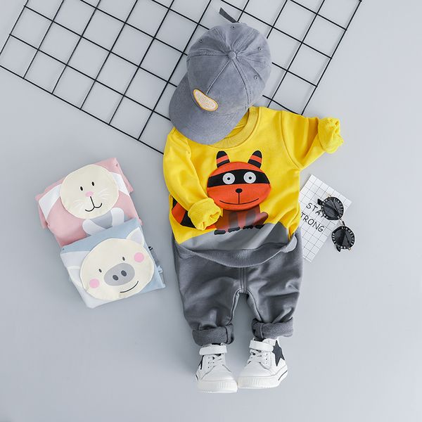 hylkidhuose 2019 spring infant clothing sets baby girls boys clothes suits cartoon cotton t shirt pants kids children costume y190522, White
hylkidhuose 2019 spring infant clothing sets baby girls boys clothes suits cartoon cotton t shirt pants kids children costume y190522, White